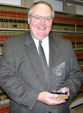 Professor of the Year Basil H. Mattingly