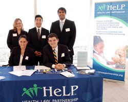 Student Health Law Association members volunteer at HeLP Fundraiser