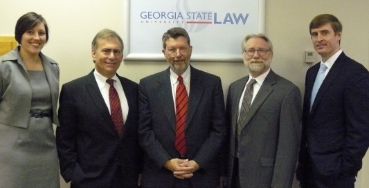L to R: Megan Daugherty, Stephen Schaffer, Randall Hughes, William Custer, Jason Bring