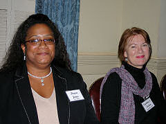 Dawn Jones and C.J. Becker