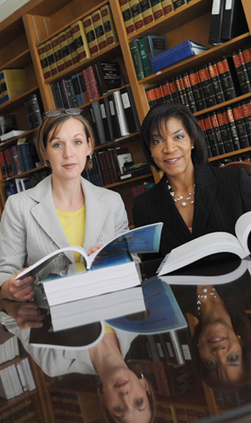 GSU Law alumni Keri Ware and Roslyn Mowatt