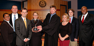 Mock Trial winners