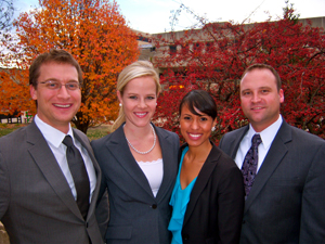 Georgia State Law's mock arbitration team