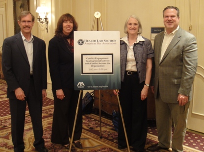 L to R: William Eddy, Debra Gerardi, Charity Scott, Dale Hetzler