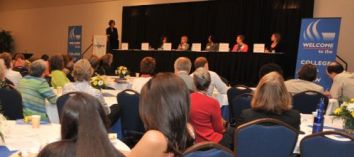 Conference attendees and speakers