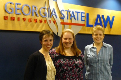 L to R: Emily Suski, Rachel Ashe, Caitlin Herndon