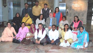Professor Paul Lombardo and students