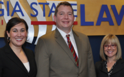 Courtney Spicer, David Purvis, and Morgan Leigh