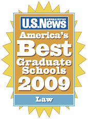 U.S. News Best Grad Schools Law 2010 logo